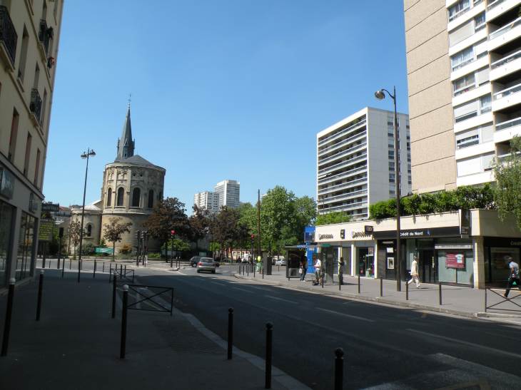  chevet de l'Eglise Jeanne d'Arc, 13e